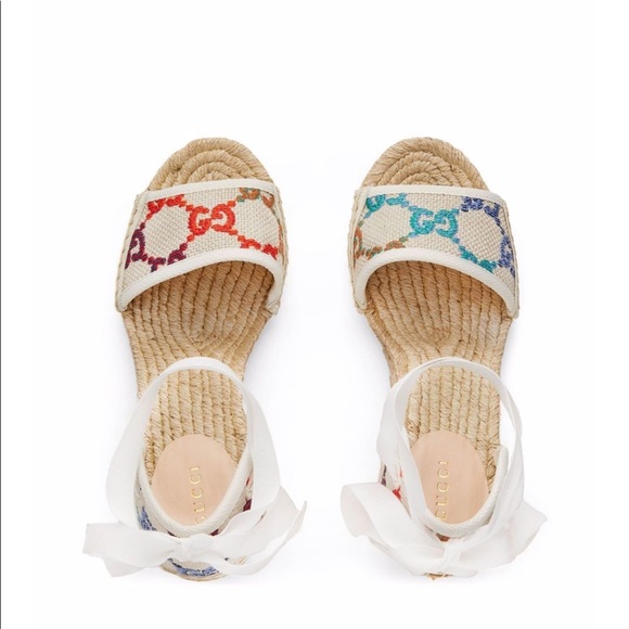 Sold to FashionPhile!!! Authentic Gucci Espadrilles!!!! BNIB. Never worn. - Picture 2 of 4